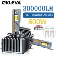 EKLEVA d4s xenon lamp Car Super Led LED Bulbs Plug&Play Led D3S LED 8000K CANBUS Lenses D1S D2S D3S 