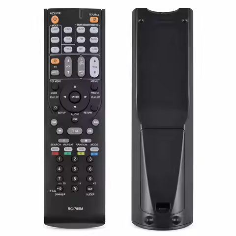 Replacement Remote RC-799M Compatible Onkyo AV HT-R391 HT-R558 HT-R590 HT-R591 RC-834M RC-737M RC-81