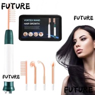 HL-FUTU Vortex Comb Bundle, 4 Settings Nourishes Hair Roots Vortex Hair Growth Wand,  High Frequency