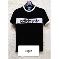 T-shirt new arrivals sulam Adas’s-High quality cotton 100% 190GSM  TSA-8 Big.b