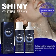 Glitter Spray 60ml Spray Glitter For Fabric Glitter Spray Hair Body Glitter Long-lasting M4a4