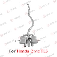 Taibosi For Honda Civic Type-R FL5 2.0T Car Catback Exhaust Escape System High Performance Electric 