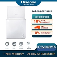 Hisense Chest Freezer 卧式冷柜 (248L) FC256D4BWPS