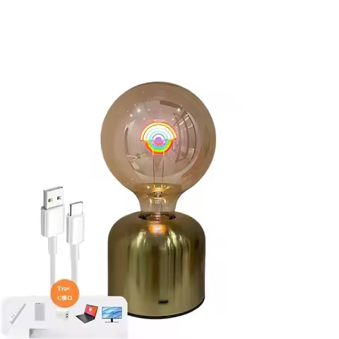 G125 5V Bulb Light Lamp Holder Creative Gift LED Induction Charging Night Light Atmosphere Decoratio