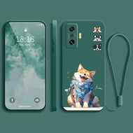 Casing POCO F4 GT 5G Redmi K50 gaming fashion case Lovely dog cute CARTOON Shockproof Camera Protection Soft phone Case