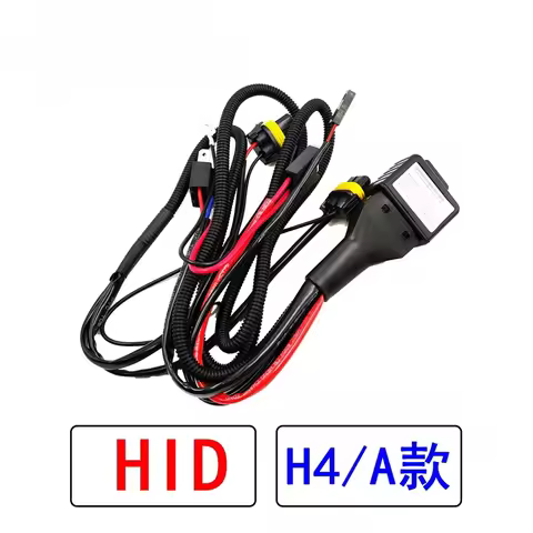 H4-2 H4 Relay Cable H4 Controller Wiring Lighting System 35W 55W For H1 H3 H7 H11 9005 9006 Xenon He