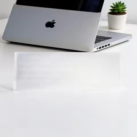 Transparent Matte Keyboard Stickers for MacBook Us Qwerty Blank Keycap Labels Decal Protector Replac