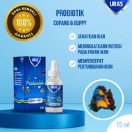 READY TERLARIS VITAMIN PROBIOTIK OBAT IKAN GUPPY GUPY CUPANG HIAS BLUE RIM KOI HALFMOON GIANT SEPASA