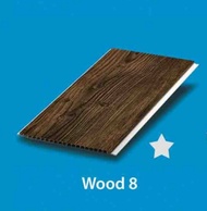 Plafon pvc wood 8 exlusiv motif kayu doff