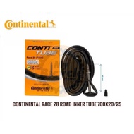 Continental Race 28 Road Bicycle Inner Tube 700x20/25c FV60mm, 80mm