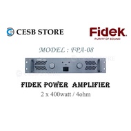[ CLEAR STOCK ]FPA-08 FIDEK POWER AMPLIFIER