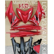 LC135 V3 MX King 2019 Matt Red Cover Set HLD Coverset LCV3