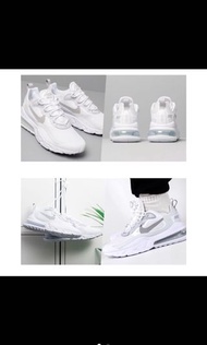 【Borkehead】Nike Air Max 270 React  淺灰 灰白 白灰 銀勾 慢跑鞋CV1632-100