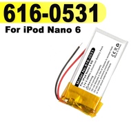 Suitable for Apple ipod Nano6 6G 6th Generation MP3 616-0531 Battery Original