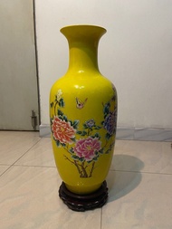 花瓶 瓷器 裝飾 花開富貴 Chinese Vase
