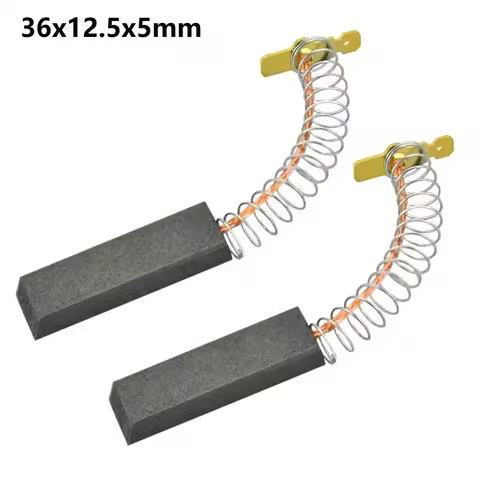 2 Pcs Carbon Brushes Motor Carbon Brushes For Bosch NEFF For SIEMENS WASHING MACHINE 36 X 12.5 X 5mm