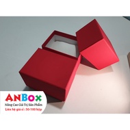 Cheap watch box, beautiful hard box, size 8.8 x 8.2 x 5.5 cm