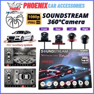 360° CAM SONY★ SOUNDSTREAM ★ Car Camera 3D Seamless Surround View Recorder AHD For Car Android Playe
