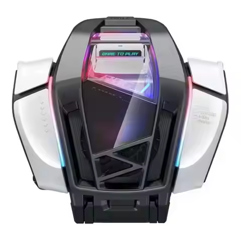 Used Old Aeroactive cooler For 6 ROG 6PRO Fun cooler cooling Fan Holder ROG6 Gaming Phone Expansion 