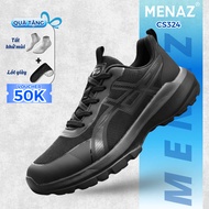 MENAZ CS324 Men's Sports Shoes Designed with Breathable Mesh Fabric and Premium Microfiber Leather