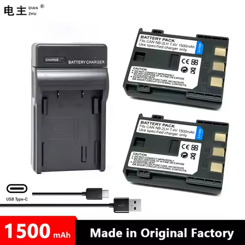 NB-2LH NB-2L NB2LH NB2L NB 2L 2LH Battery Charger For Canon EOS 350D 400D Rebel XT XTI G7 G9 S80 S70