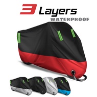 AOLA Motorcycle Cover  High Quality Waterproof Sun Outdoor Protection Universal All Weather  Durable