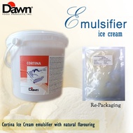 Cortina Emulsifier Ice Cream Emulsifier  Pengemulsi es krim  Pengembang Es Krim 100 gr