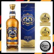 芝華士 - 芝華士18年威士忌 1000ml (禮盒裝)