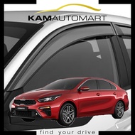 Kia Cerato Forte K3 2019-on Car Window Door Visor Rain Deflector Guard (KAM AUTO MART PTE LTD)