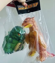 日本製 安樂安作 哥斯拉 兩款一對
