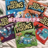 Paper Book B5 Large Format Pigeon Detective Real Pigeon 13 Volumes Children's Bridge Chapter Comic B