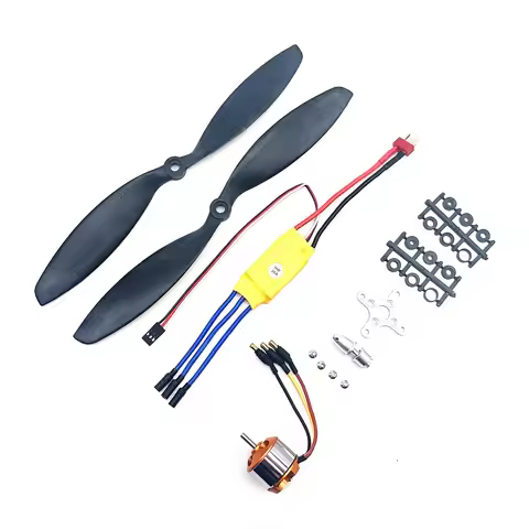 A2212 2212 1000KV 1400KV Brushless Outrunner Motor 30A ESC Brushless ESC for DIY RC Aircraft Quadcop