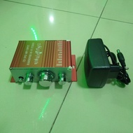 Amplifier plus adaptor cocok buat speaker bekas compo 3inch - 6inch