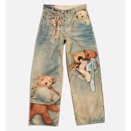 ACNE STUDIOS Loose Fit Jeans-1981, Straight-leg pants, PLV baggy jeans