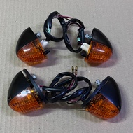 ✦ชุดไฟเลี้ยวหน้า-หลัง Ls125 new LS ตัวใหม่ พร้อมยาง Dash New แดชตัวใหม่ พร้อมขั้ว-หลอด 2คู่ ซ้ายขวา★