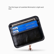 dompet kulit lelaki original dompet dompet lelaki kulit original F First Layer Cowhide Men's Ultra-T