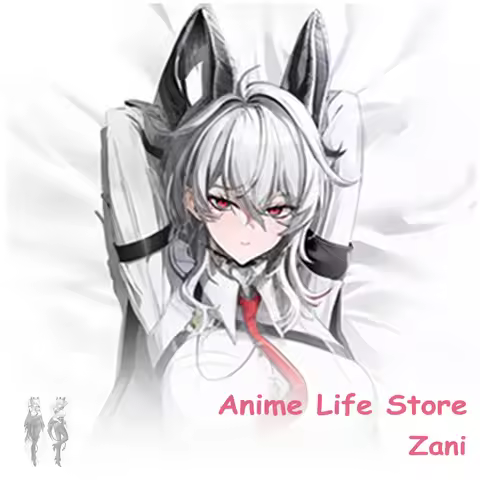 Dakimakura Cover Wuthering Waves Zani Anime Body Pillowcase Double-Sided Print Anime Pillowcase Hugg