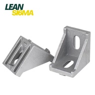 SIKU (ORIGINAL) ALUMINUM BRACKET CORNER 4040 GUSSET CORNER PROFILE 4040/ -HARDGLOBAL