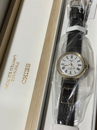 佐敦門市 精工145週年紀念  SEIKO Presage 經典系列 工藝琺瑯錶盤 限量版 SARX136 不銹鋼（鍍金）藍寶石玻璃 35mm 全球限量1450 日本400