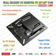 PC 08 TV LCD LED FLAT CURVE MONITOR BRACKET 14 17 19 21 22 24 25 27 IN