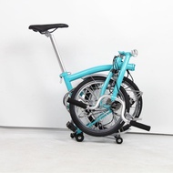 Yuan Elementary School Cloth Three Folding Bicycle 53cm British Small Cloth 9 Speedy Warehouse