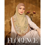 Tudung Sarung Florence printed exclusive by Jimmyscarves / Tudung Sarung instant Florence printed by Jimmy Scarves