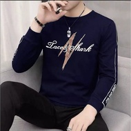 AP2304 Shark Men's Long Sleeve T-Shirt 6 COLORS SP/ Men's Tops Cheapest Trendy Men's Clothing/ Men's