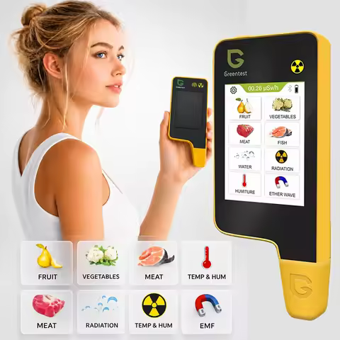 Greentest EMW 8 Portable Food Safety Nitrate Digital Tester Radiation Water Quality TDS Detector Hom