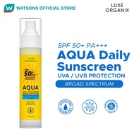 LUXE ORGANIX Aqua Daily Sunscreen 50ml
