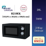 Sharp Basic Microwave Oven (20L) 700W R219EK / (20L) 800W R2021GK