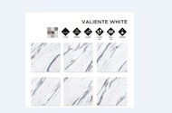 GRANIT MELIUZ 60x60 VALIENTE WHITE/ GRANIT LANTAI GLOSSY