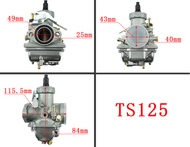 คาบูเรเตอร์มอเตอร์ไซค์สำหรับ Suzuki TS125 TS100 TS185 TC100 TC125 DS100 DS125เครื่องยนต์2จังหวะสำหรั