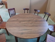 Folding round table table solid wood table round table round table table solid wood folding round ta