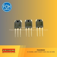 1PC FDA59N30 Fairchild N-Channel UniFET MOSFET